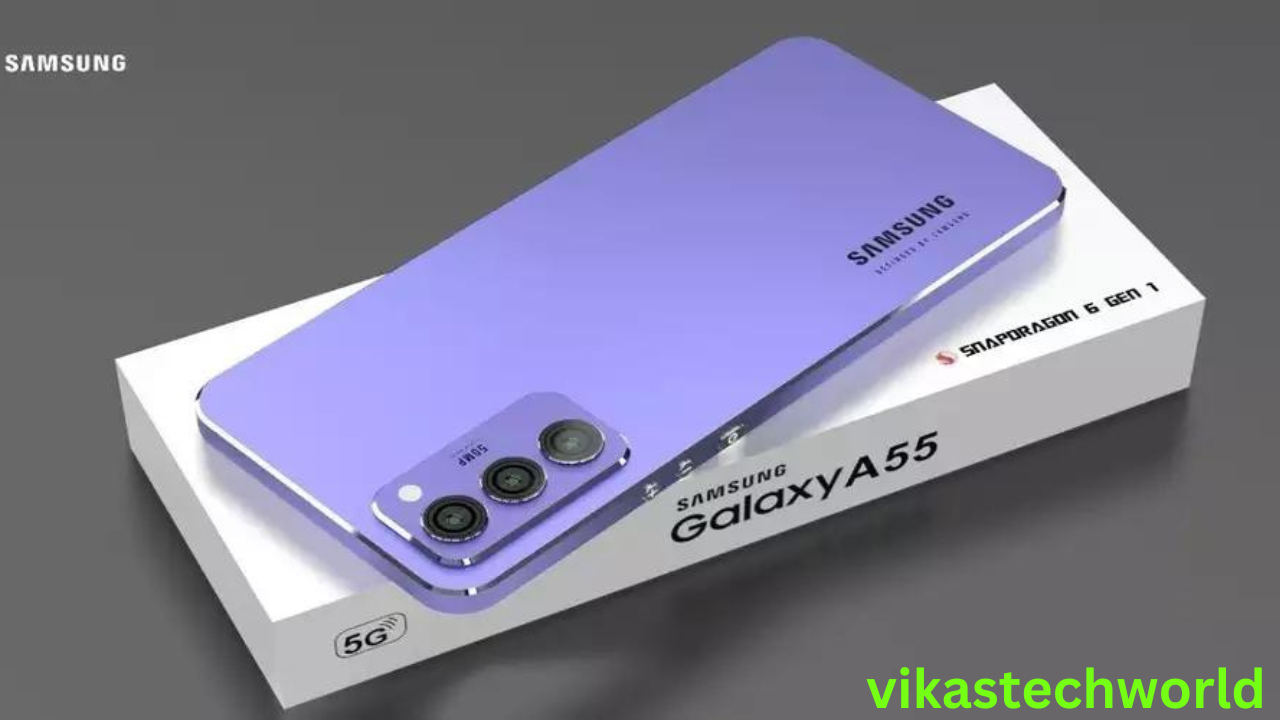 Samsung Galaxy A55 Renders Leaked : Suggest Three Colour Options